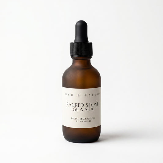 Sacred Stone Gua Sha Facial Massage Oil