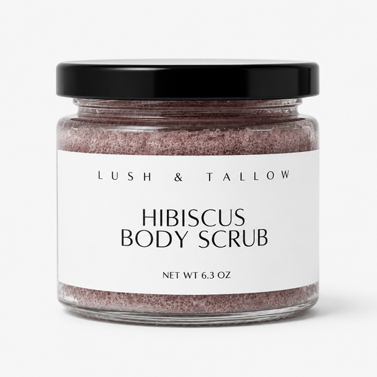 Hibiscus Body Scrub