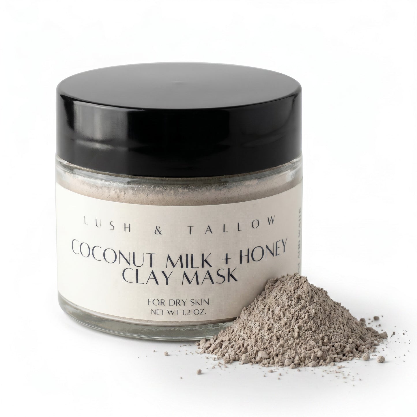 Coconut Milk & Honey Clay Mask (Dry Skin)