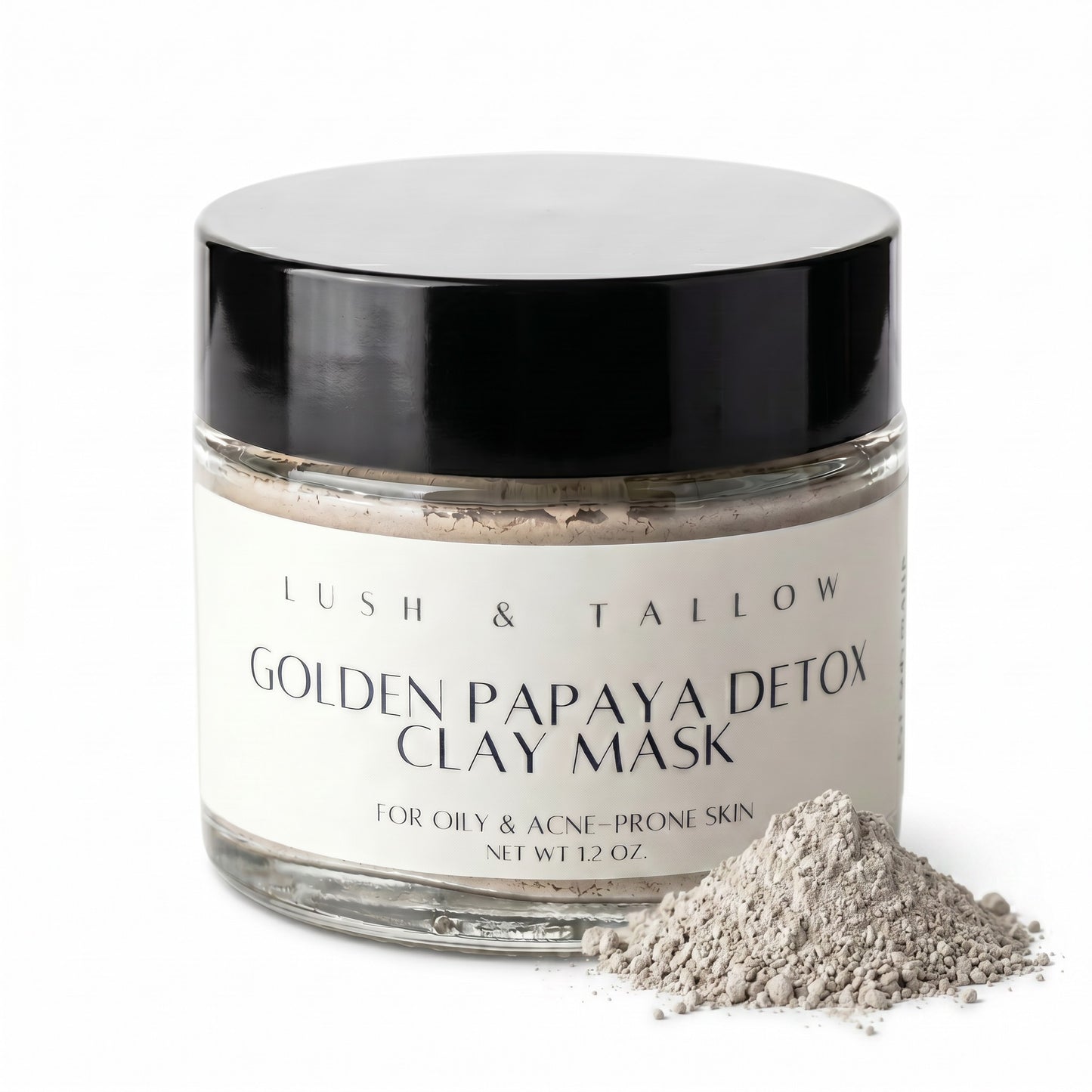 Golden Papaya Detox Clay Mask (Oily or Acne-Prone Skin)